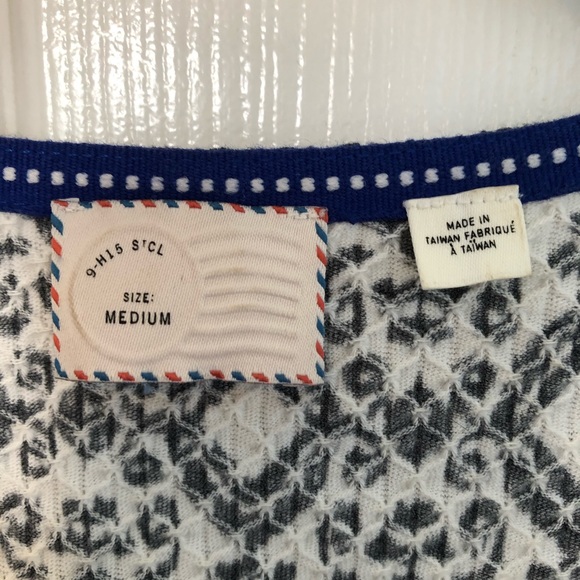 Anthropologie Postmark Monterey Swing Tank EUC Medium - Picture 5 of 5